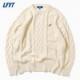 LFYT : COTTON CABLE KNIT SWEATER