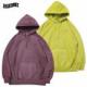 SAYHELLO : Cash Logo Embroidery Pigment Dyed Heavy Hoodie