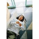 SAYHELLO : Border Pocket L/S Tee