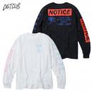 CULTCLUB : NOTICE LONG SLEEVE TSHIRT