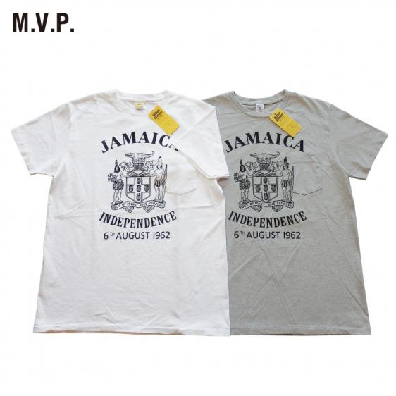 M.V.P. : x Velva Sheen JAMAICA INDEPENDENT TEE