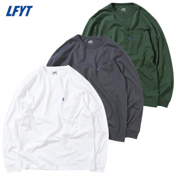 LFYT : SOLID POCKET L/S TEE