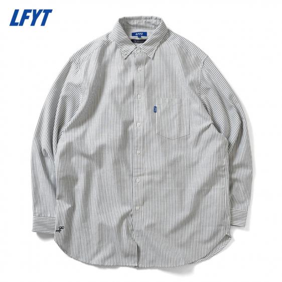 LFYT : BIG SILHOUETTE STRIPED OXFORD SHIRT