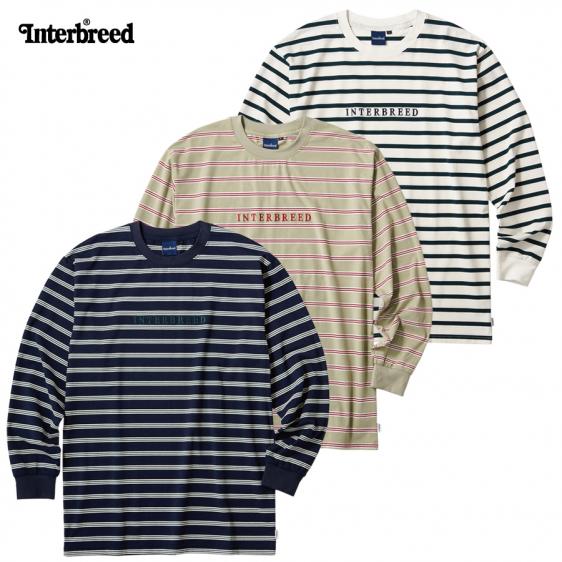 INTERBREED : Logo Border LS Tee