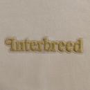INTERBREED : Pile Patched Logo Hoodie