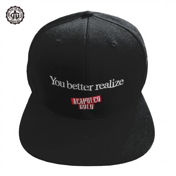 ACAPULCO GOLD : REALIZE 6 PANEL SNAPBACK