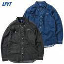 LFYT : WASHED DENIM B.D. SHIRT