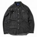 LFYT : WASHED DENIM B.D. SHIRT