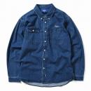 LFYT : WASHED DENIM B.D. SHIRT