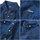 LFYT : WASHED DENIM B.D. SHIRT