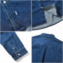 LFYT : WASHED DENIM B.D. SHIRT
