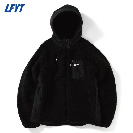 LFYT : SHERPA FLEECE ZIP PARKA