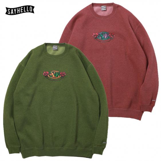 SAYHELLO : Hard Rock Pigment Dyed Sweat