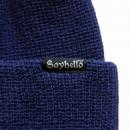 SAYHELLO : 2-Tone Cash Logo Knited Cap