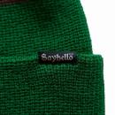 SAYHELLO : 2-Tone Cash Logo Knited Cap