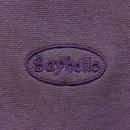 SAYHELLO : Cash Logo Embroidery Pigment Dyed Heavy Hoodie