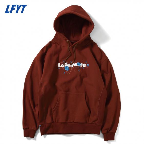 LFYT : ROSE LOGO US COTTON HOODED SWEATSHIRT