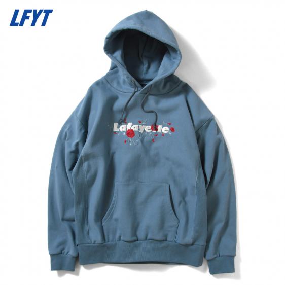 LFYT : ROSE LOGO US COTTON HOODED SWEATSHIRT